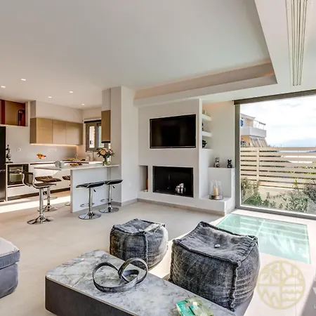 A1 - Luxury House With Pool By Goutos 포르토헬리