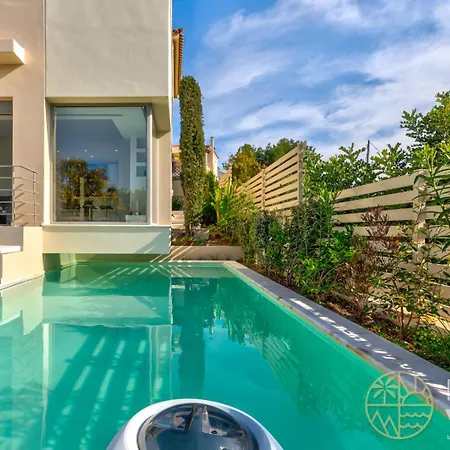 빌라 A1 - Luxury House With Pool By Goutos 포르토헬리